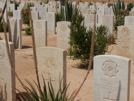 WW2 graveyard in Libya